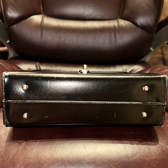 Coret Accessories Little Black Leather Handbag - Picture 9 of 16